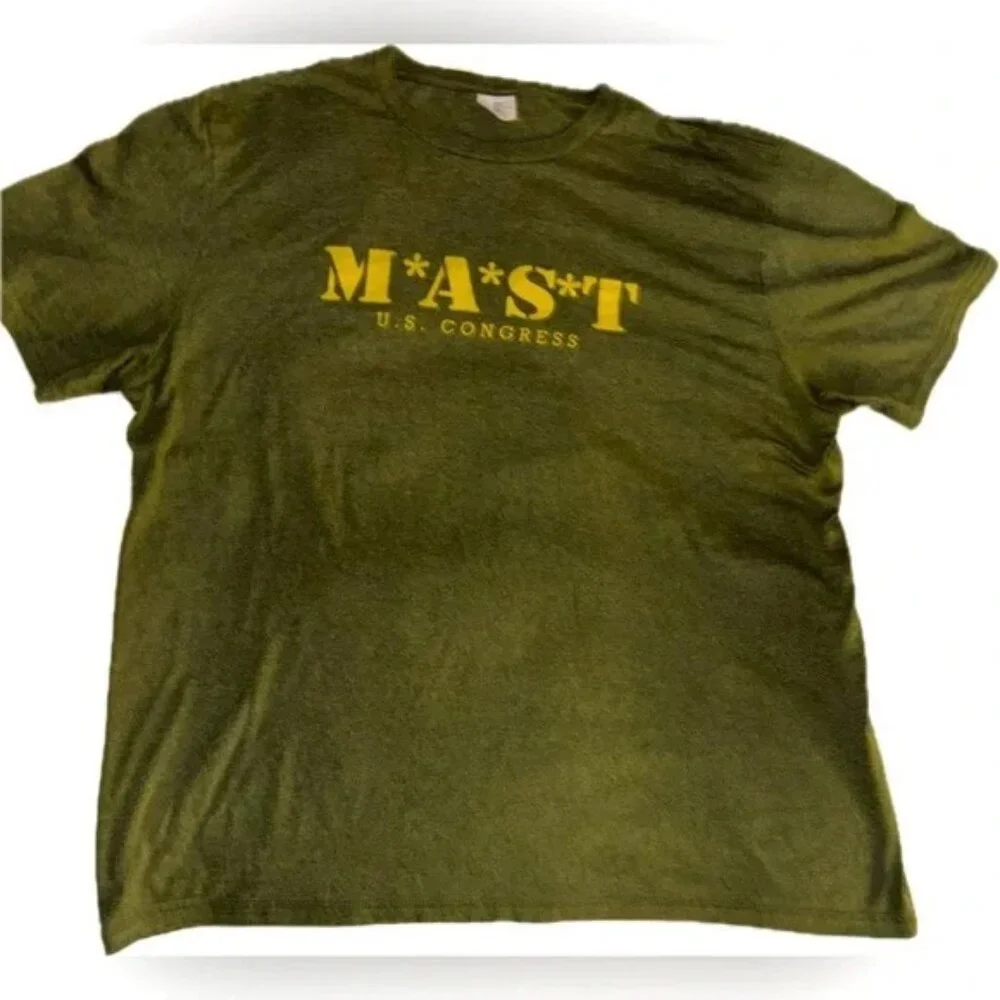 Rare mint vintage MAST FOR CONGRESS ✝️ authentic men's large Port & Company